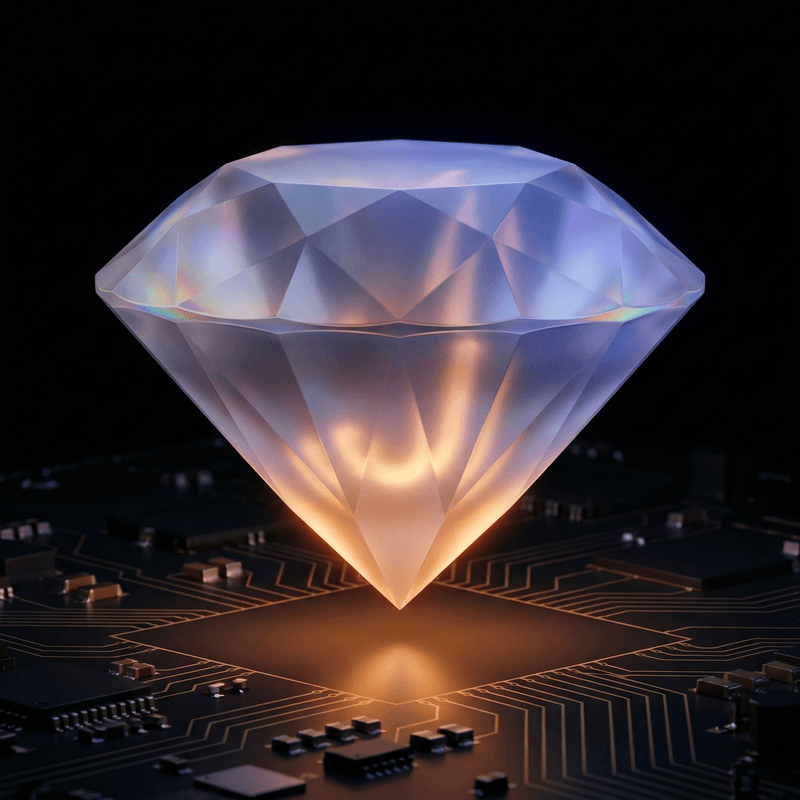 Glass diamond — precision under pressure
